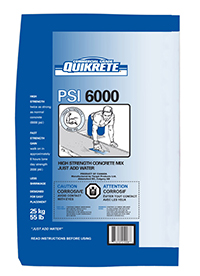 PSI 6000 Concrete Mix
