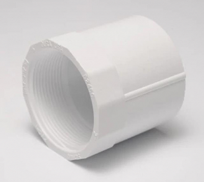 Adapter PVC, 1” Female. Slip x Thread