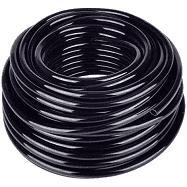 Black Vinyl Tubing 1/4” (per foot)