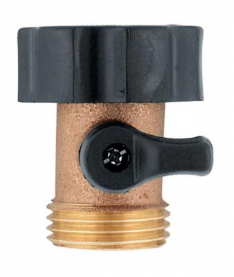 Brass Shut-Off Coupling