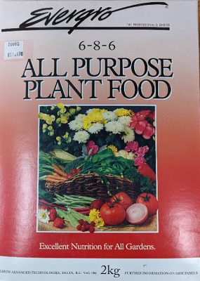 Fertilizer - All Purpose (6-8-6) - 2kgs (ask for availability of other sizes)
