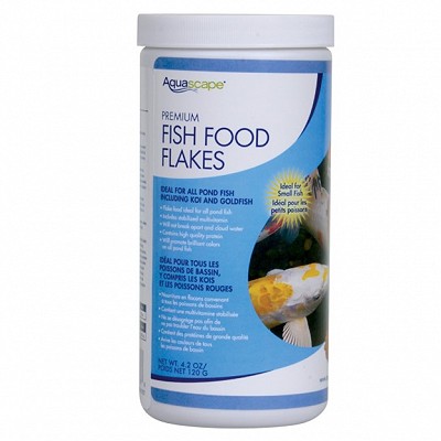 Premium Fish Food Flakes (Aquascape)