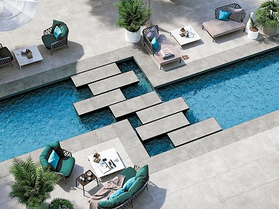Mirage Glocal Porcelain Coping, 13” x 24” - * 3 pc Box*