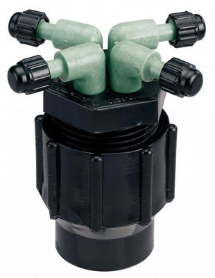 Micro 1/4” 4-Outlet Manifold