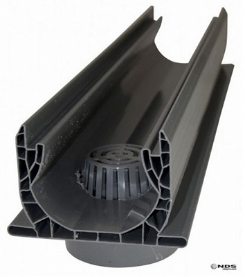 NDS Channel Drain 4”x2” w/Outlet