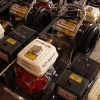 Pressure washer rentals at Sharecost Rentals in Nanaimo, BC