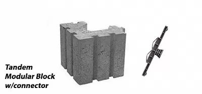 Tandem Melville Modular Connector - 148 Pc Box