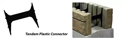 Tandem 8” Connector - 30 Pc. Box