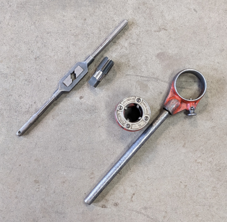 For Rent: Taps and Dies, 1/8” to 2” Diameter