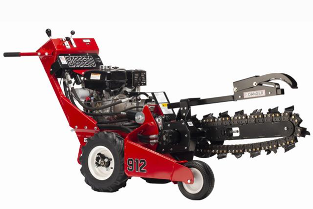 For Rent: Trencher, Barr E924BM (24” Wheeled Unit)