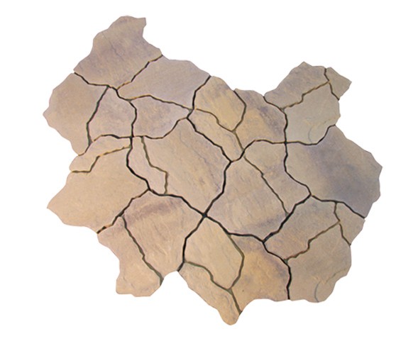 Sandalwood colour swatch for Belgard FlagStone Collection