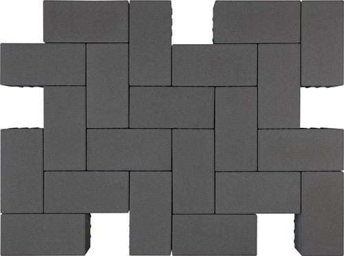 Charcoal - 23379 colour swatch for M-Tech 100mm Paver